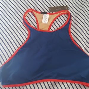 J Crew Bikini Top NWT